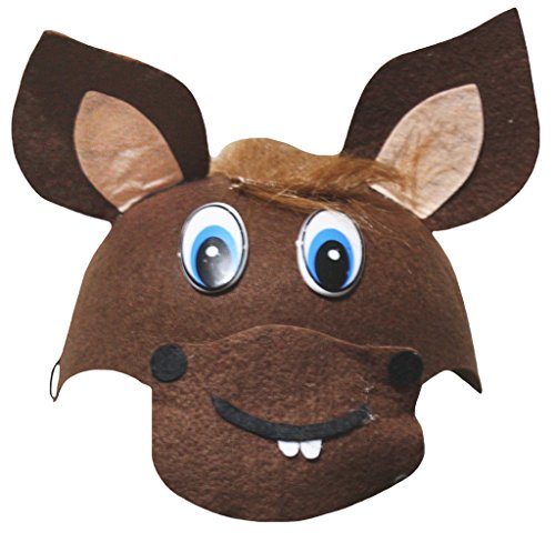 Petitebella Animal Hard Hat (Horse, One Size)