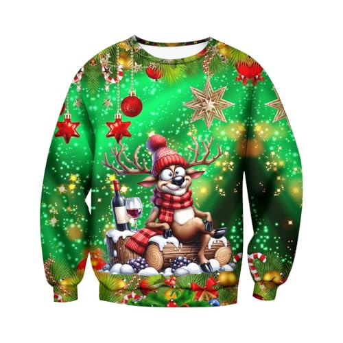 Weihnachtspullover Herren, weihnachtspulli, Christmas Sweater Ugly...