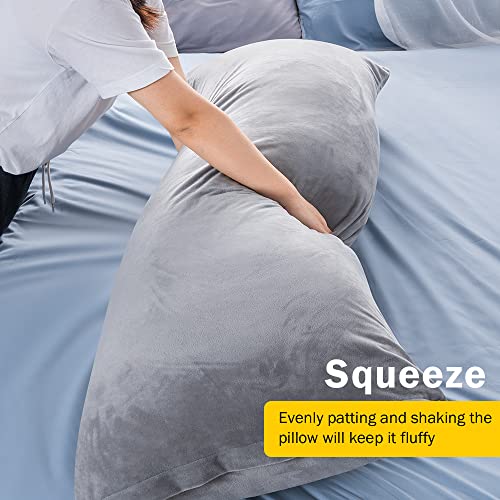 Insen 55In Body Pillow-Full Body Pillow- Bed Sleeping Pillow-With Removable Body Pillow Cover #TOP1