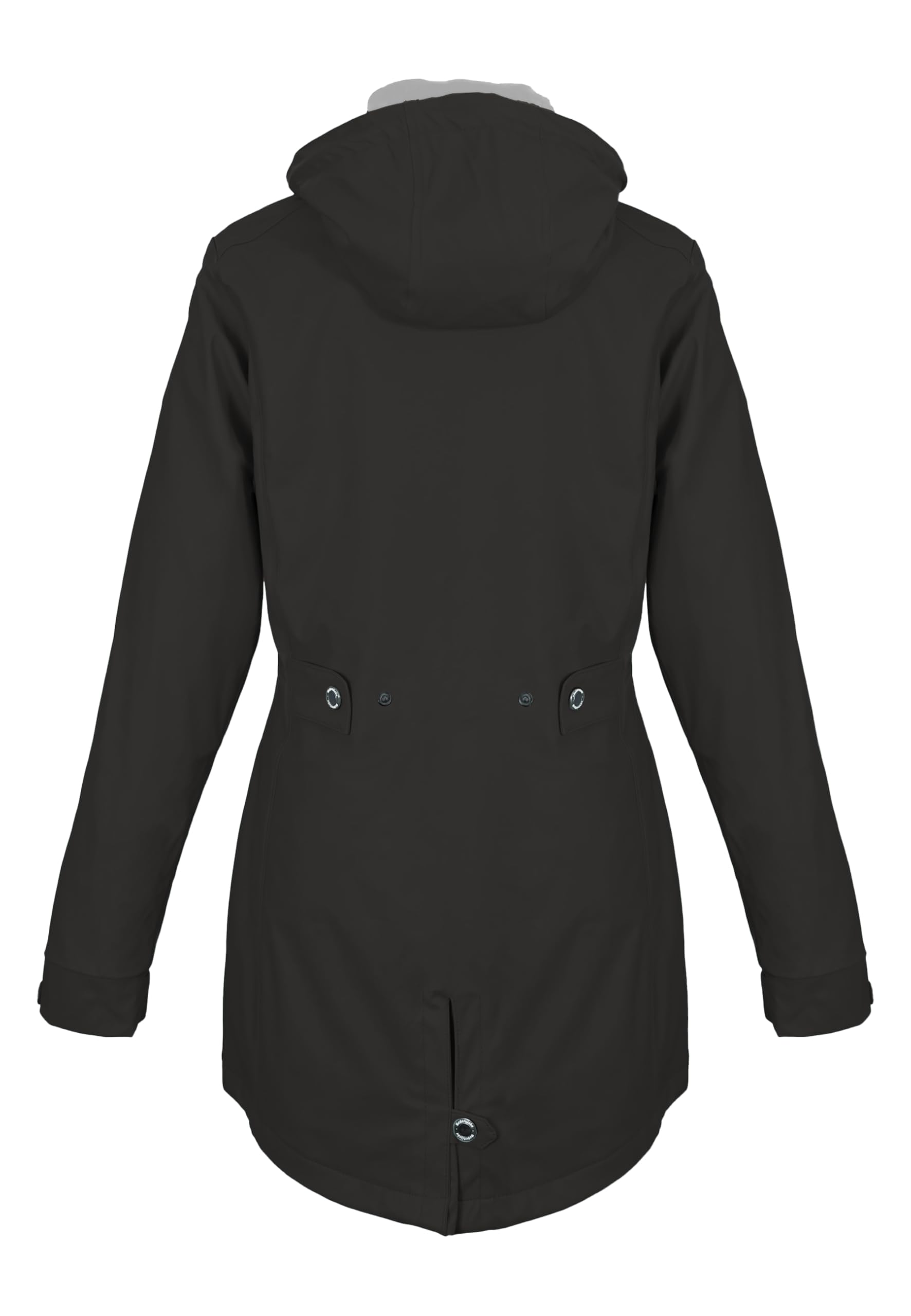 Regenliebe Damen Regenmantel | Friesennerz tailliert | gestreiftes Innenfutter | winddicht und wasserdicht