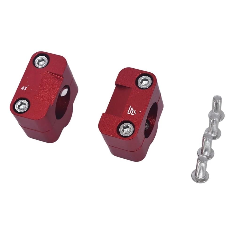 Adaptateurs fixation universels pour installer un guidon 28mm sur moto MX