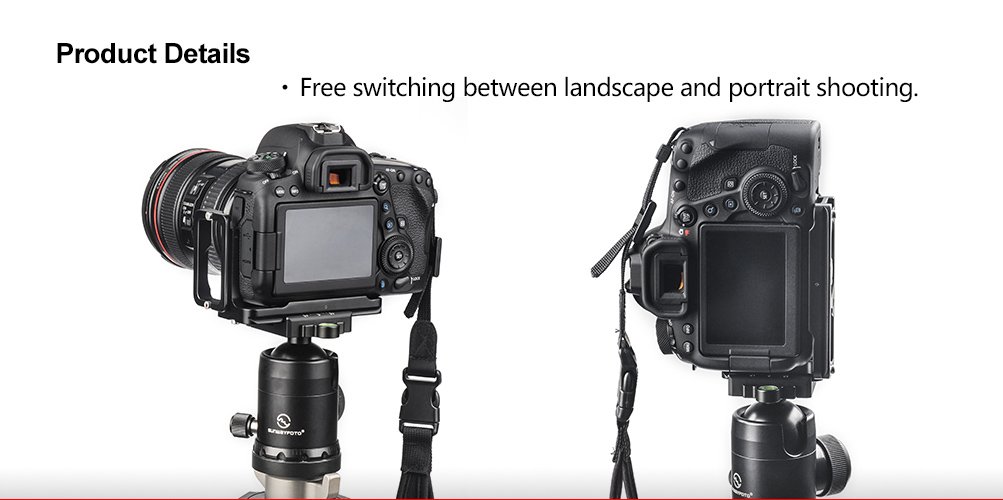 Amazon | SUNWAYFOTO キャノン EOS 6DII専用 クイックリリース L型