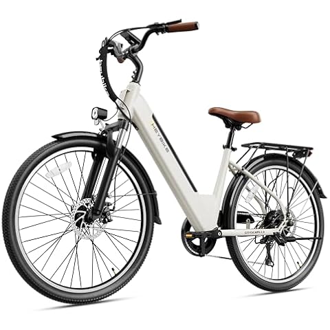 Heybike Cityscape 2.0 Electric Bike for Adults with 1000W Motor Peak,468Wh Removable Battery and up to 50Miles 24MPH,UL Certified 26" Electric Commuter Bike with 7-Speed and Front Suspension. Cover