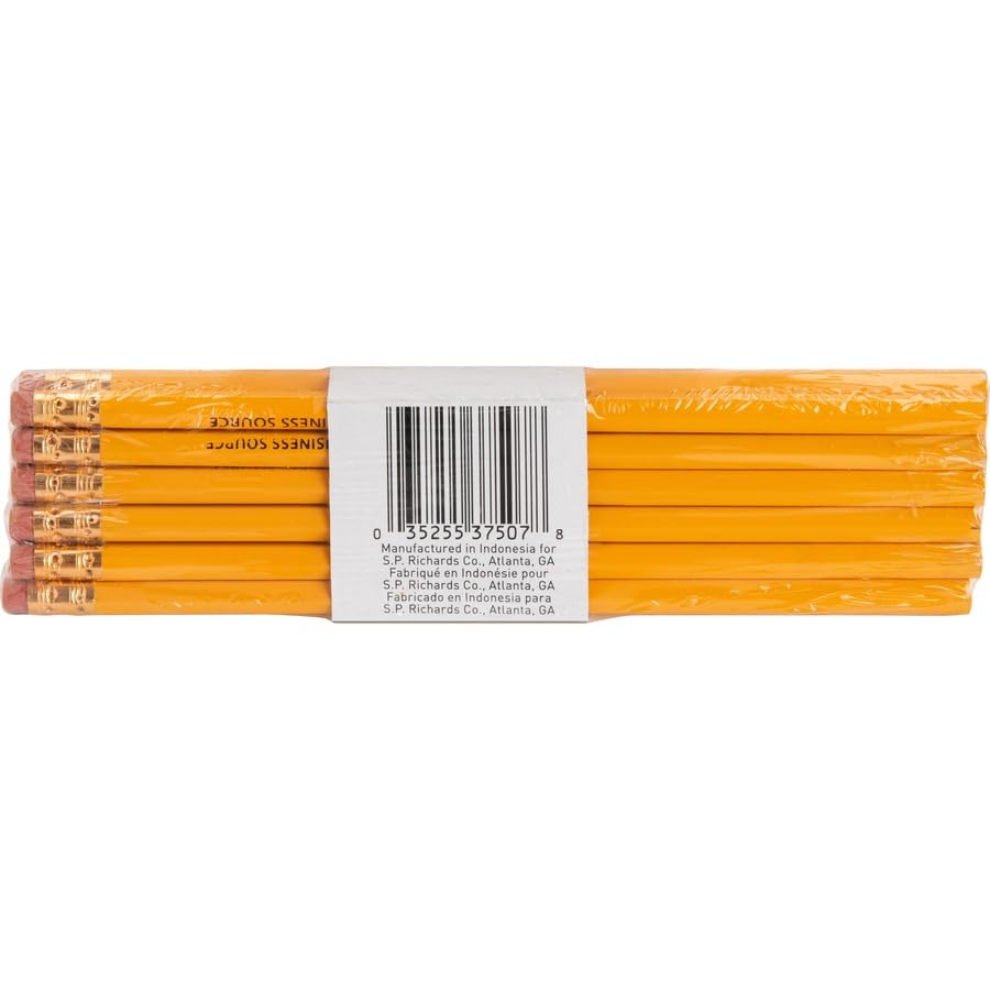 Lápices de grafito Business Source No. 2 pack 12 miniatura 5