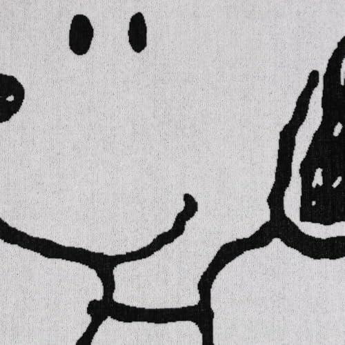 Vossen Strandtücher Peanuts Snoopy Beach Black/White - 0001