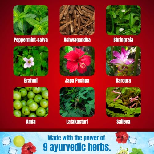 Navratna Ayurvedic Cool Oil 300ml - Image 6