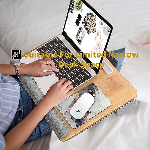 Hokafenle Small Mouse Pad, Mini Mousepad With Washable Lycra Cloth, Computer Mouse Pads For Wireless Mouse, Non-Slip Rubber Base Mousepads (6 X 8 Inch, Black Gold Marble) #TOP3