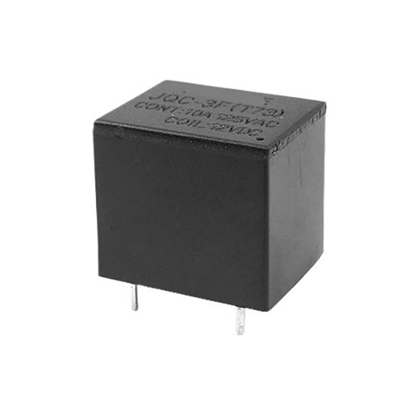 Relé JQC-3FT73 12V SPDT 5 pines para soldar en PCB interruptor electromagnético 4