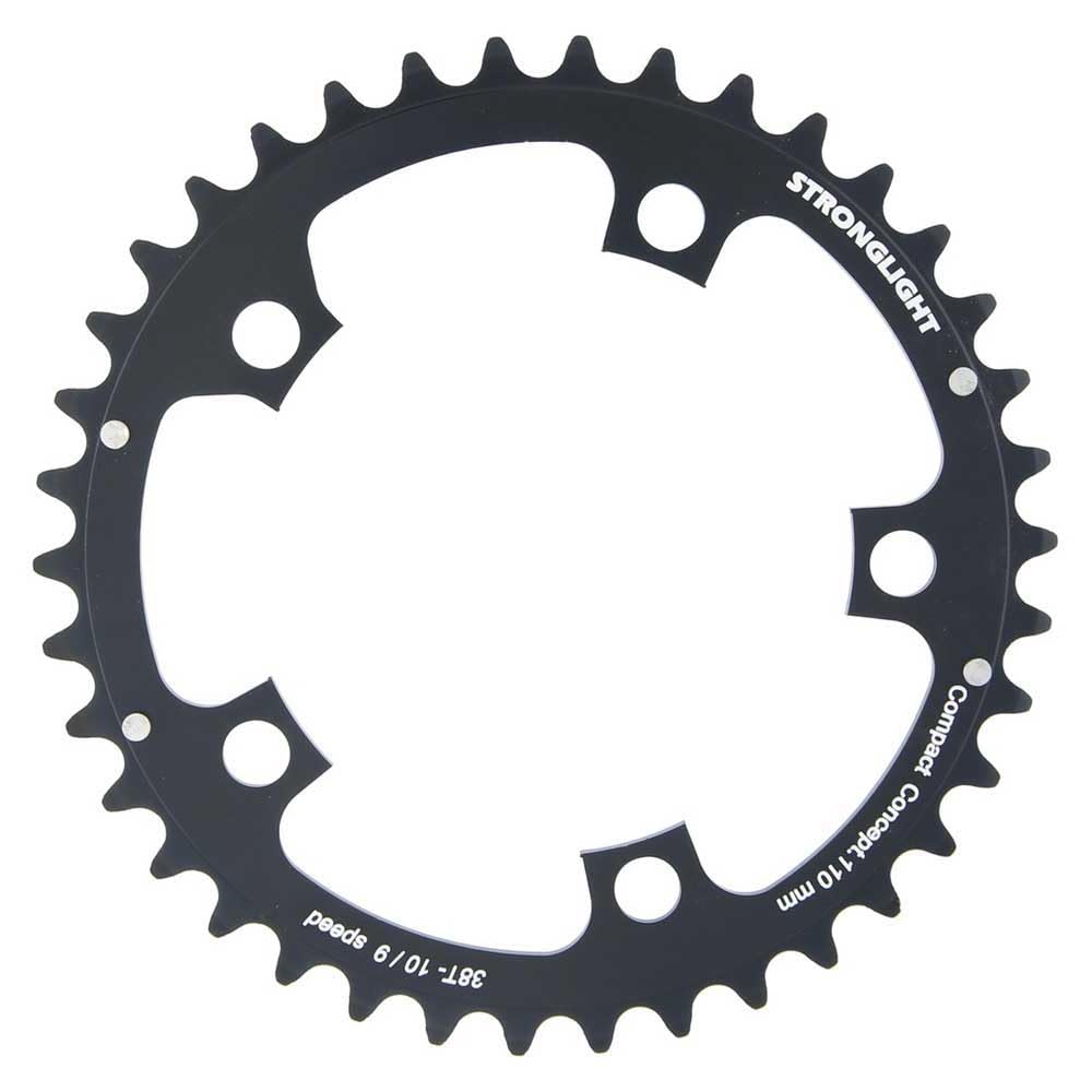 Stronglight 5-Arm/110PCD Chain Ring - Black, 40 T — image 1