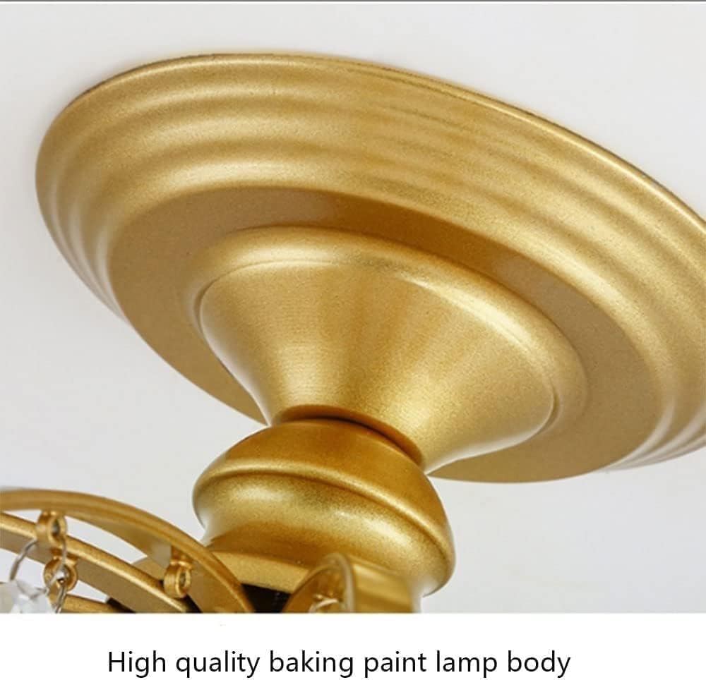 Plafonnier en Cristal Moderne luminaire Semi-encastré Lustre plafonnier Moderne Cristal E14 Douille plafonnier pour Couloir Cuisine îlot Salle à Manger Chambre Bar