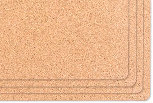 Kaf Home Cork Placemats 16 X 12-Inch Set Of 4  thumb #2