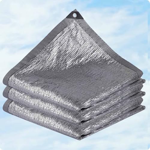 Malla reflectante de aluminio para proteger plantas del calor del sol 8