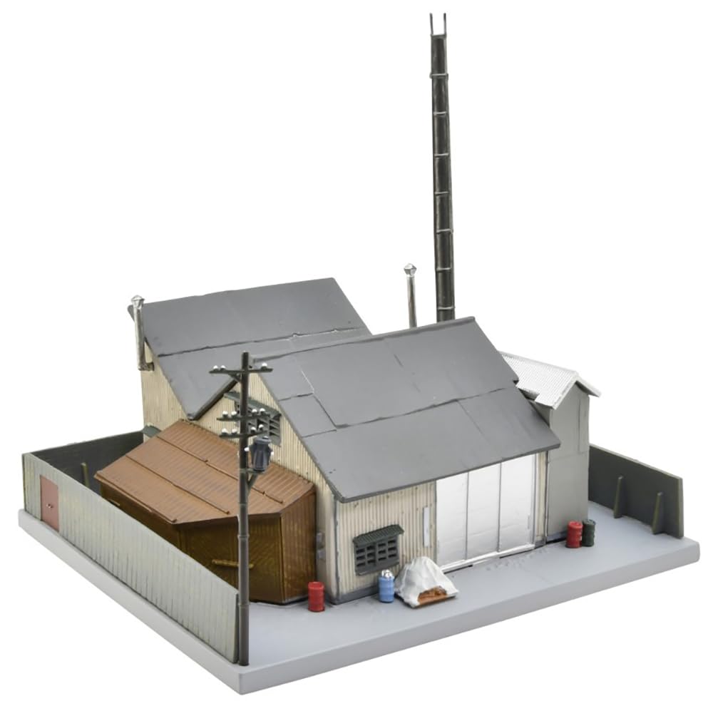 Tomytec Building Collection 008-4 Town Factory B4 1/150 N Gauge Diorama Kit