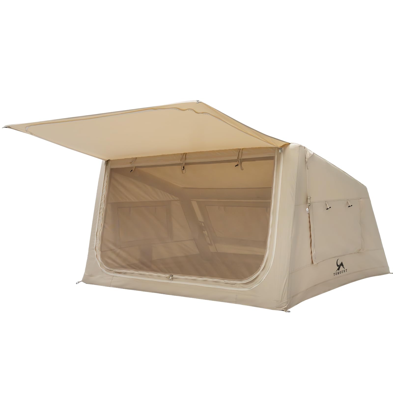 TOMOUNT キャンプ収納バッグ ベージュ