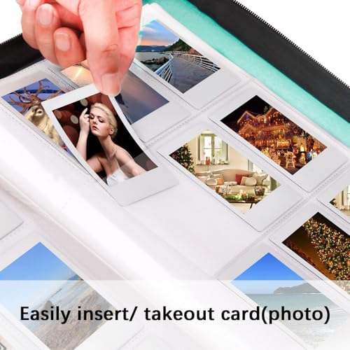 540 Pockets Große Fotos-Album für Polaroid-2x3 Zoll-Film, Fotos-Buch für Fujifilm Instax-Mini-Instant-Kamera… – Ansicht 4