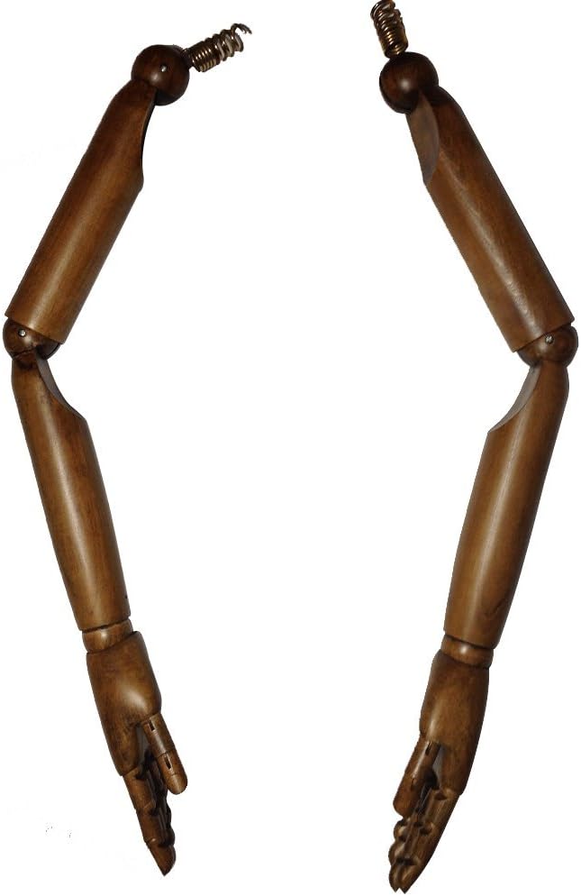 Kukin Vintage Style Female Mannequin Arms, Display Accessory for Adult Females