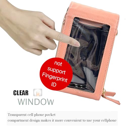 Image of Small Crossbody Cell Phone Bag for Women, Mini Shoulder Purse with Credit Card Slots