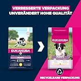 Eukanuba Welpenfutter mit frischem Huhn für mittelgroße Rassen, Premium Trockenfutter für Junior Hunde, 3 kg