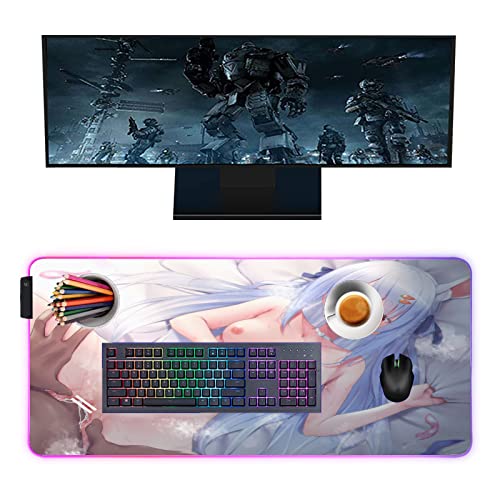 Amazon.co.jp: マウスパッドアニメ魅惑的なお尻の胸LED マウスパッド