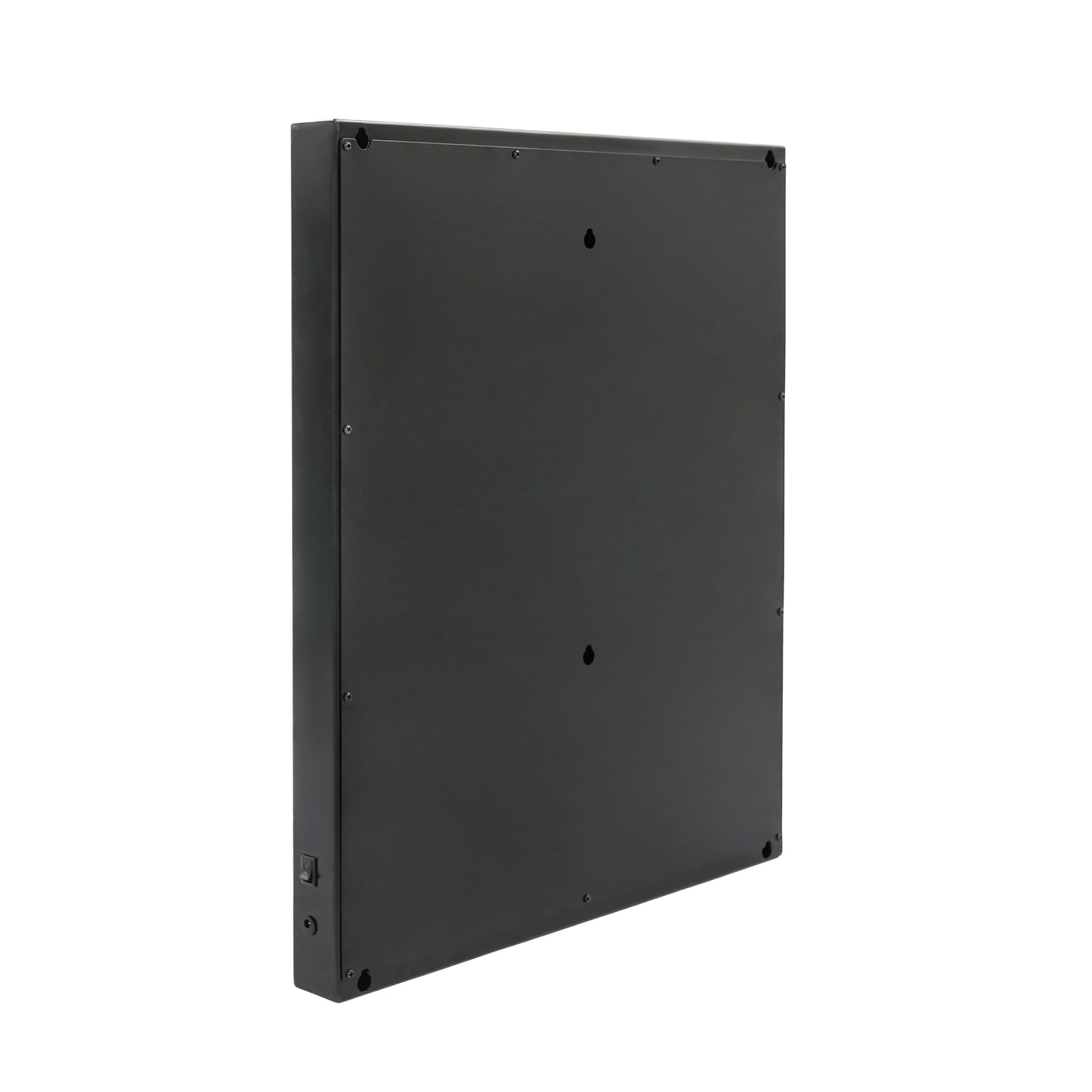 Juego de diana electrónica negra, tablero de dardos electrónico tipo caja, diana electrónica de puntuación automática, para oficinas, apartamentos, salas de juegos, pubs 63 x 51 cm