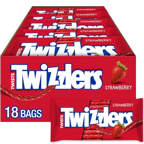 $3.60 coupon - Twizzlers Strawberry Twists, 2.5oz, 18 bags