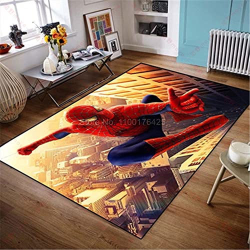 Allenada Küchenteppich, 3D-Druck Spiderman-Teppich Kinderzimmer Oder Großflächige Yogamatte Im...