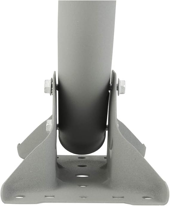 Skywalker J Pipe Mount Mast for Outdoor Antenna, Sturdy One-Piece Antenna Mounting Pole, Powder Coated Paint Finish, No Rust (Length 38, Diameter 1.66)