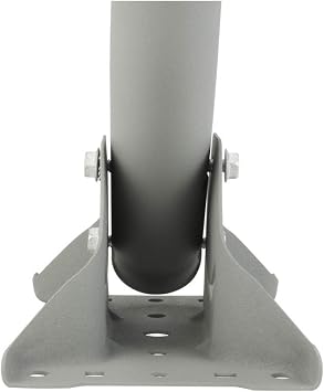 Skywalker J Pipe Mount Mast for Outdoor Antenna, Sturdy One-Piece Antenna Mounting Pole, Powder Coated Paint Finish, No Rust (Length 38, Diameter 1.66)