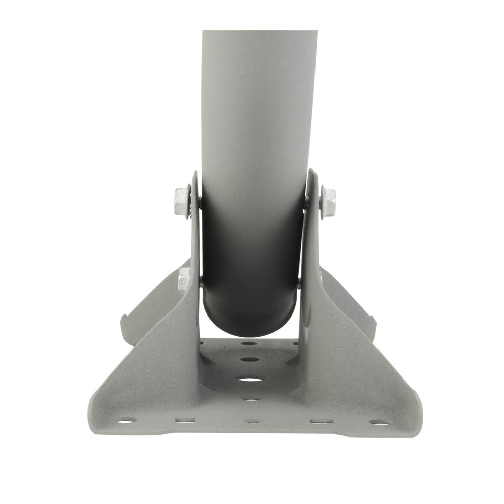 Skywalker Mât de Montage en J pour antenne extérieure, Poteau de Montage d'antenne Solide Monobloc, Finition Peinture poudrée, ne Rouille Pas (Longueur 96,5 cm, diamètre 4,22 cm)