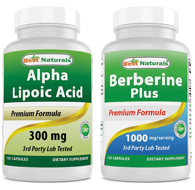 Amazon.com: Best Naturals Alpha Lipoic Acid 300 mg & Berberine