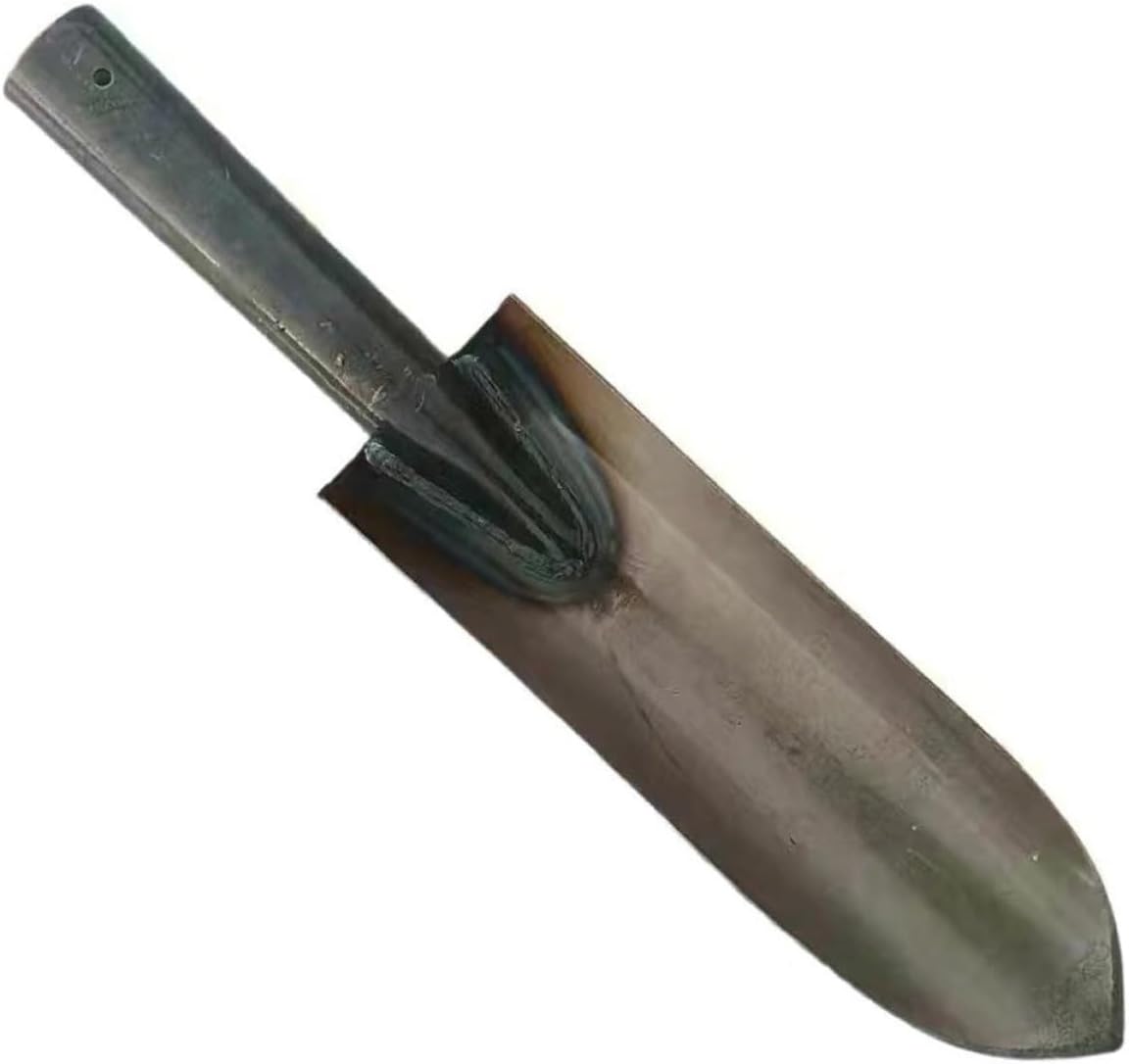 Heavy Duty Steel Cultivation Shovel with Extended Handle Ergonomic Planting Tool for Soil Loosening and Digging Garden Spade for Outdoor Farming and Transplanting Tasks