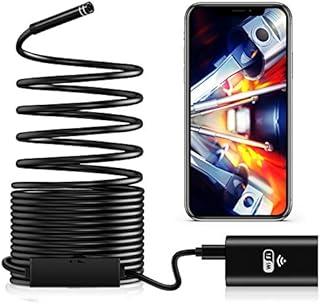 Waterproof Flexible Wireless Endoscope WiFi Borescope Inspection Camera 2.0 Megapixels for Android