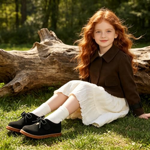 Image of ESTINE Toddler Kids School Uniform Oxford-Little Girls Dress Party Shoes