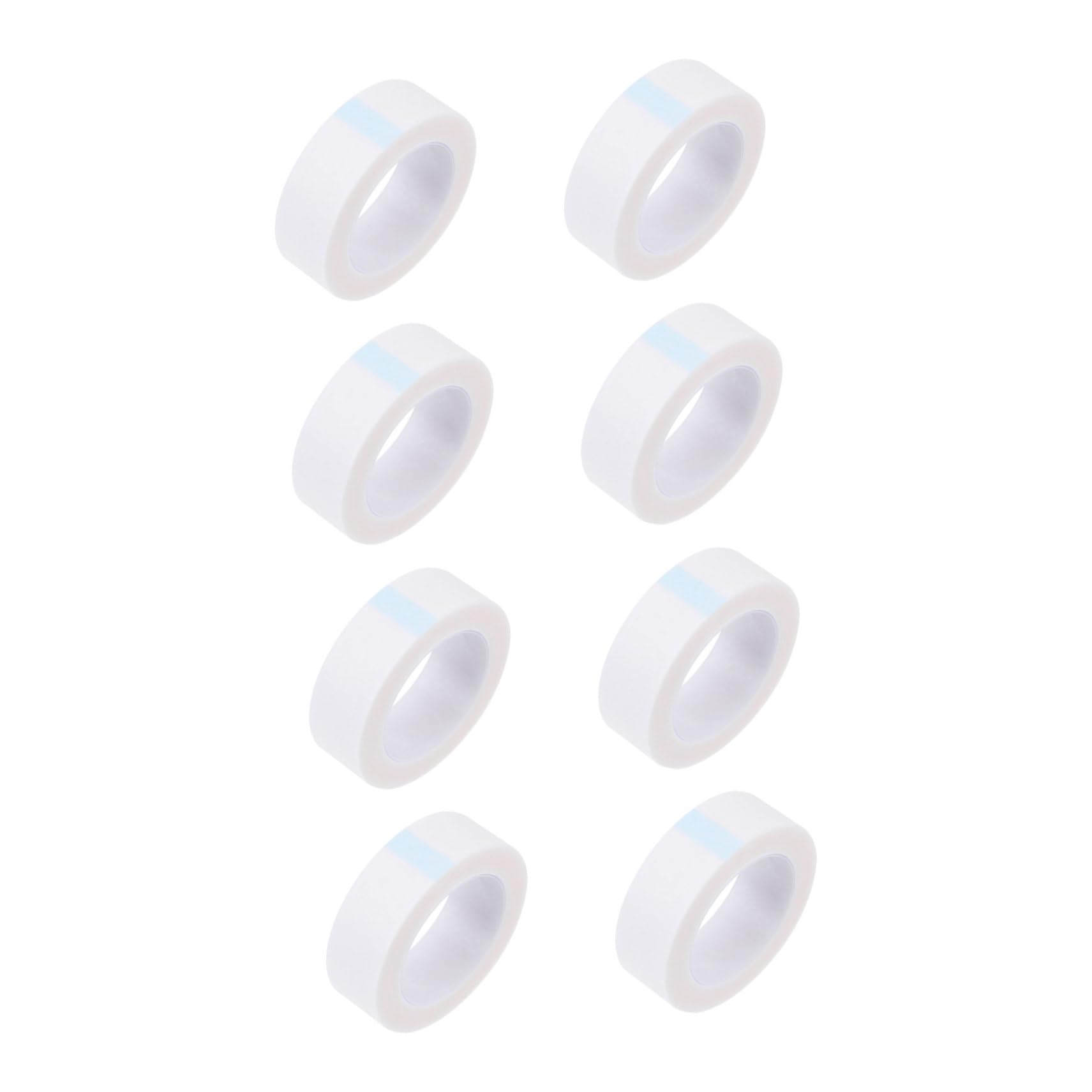 Baluue 8 Pack Lash Extension Supplies Non-woven Fabric Eyelash Tape Skin Friendly Breathable Easy Application for Professional Use