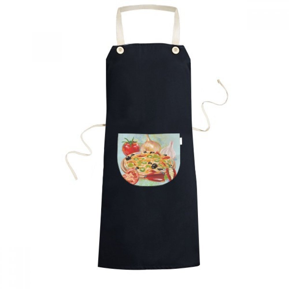 Tablier de cuisine pizza Italie idéal pour vos soirées pizza en famille et barbecue