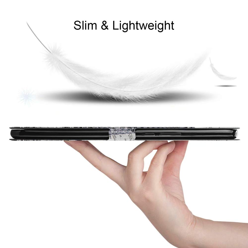 Double Pochette Housse Cuir Pour Xiaomi Mi Pad 4 Plus 10.1 Noir