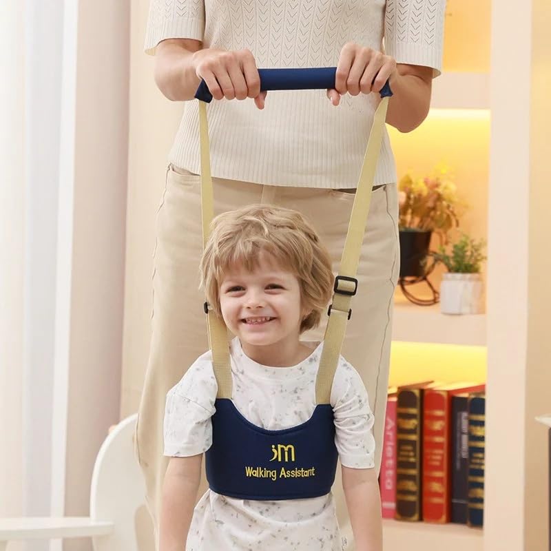 Primechoice Baby Walking Harness Belt – Adjustable Infant & Toddler Walker Assistant, Safety Walking Supporter, Detachable Crotch Baby Support Walk Belt for Standing & Learning to Walk (Navy Blue)-image-19