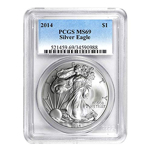 2014 American Silver Eagle ASE $1 MS-69 PCGS