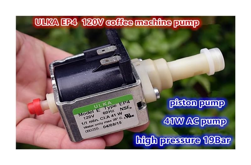 Pompe piston pour machine café en panne d'extraction d'eau
