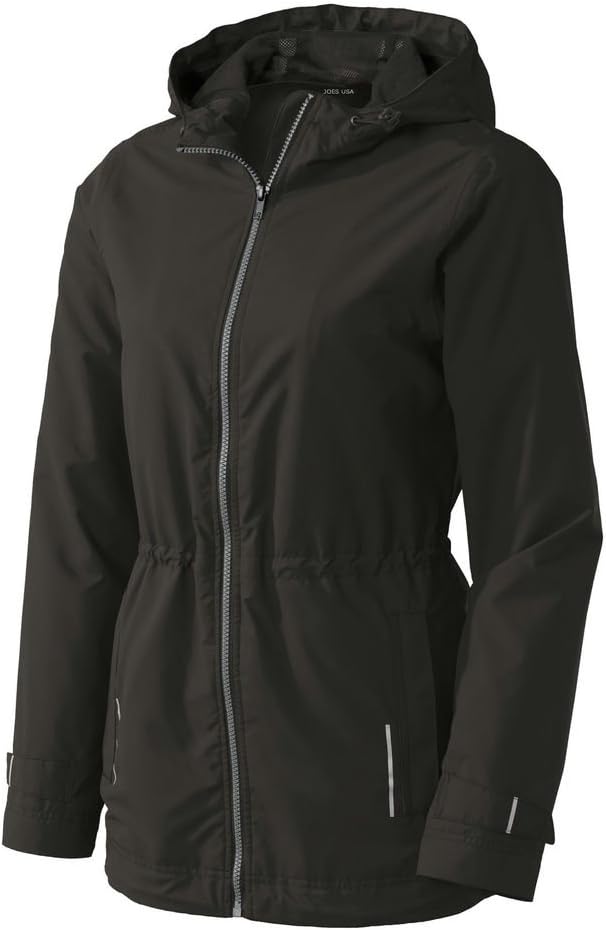 Joe's USA Ladies Classic Rain Jackets in 4 Colors, Sizes: XS-4XL