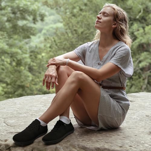 Barefoot Shoes Women Wide Slip-On Barefoot Running Tennis Walking Sneakers Minimalist Breathable Shoes Zero Drop Sole for Workout Gym Travel2