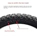 CATAZER Bike Tyre Bicycle Tyres for Kit Bike BMX Folding Road Bicycle Mountain Bike 12/14/16/18/20/22/24/26 X 1.75 (22x1.75)