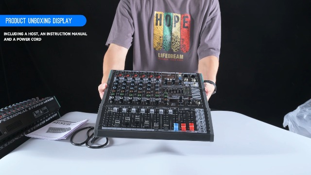Amazon.com: TKLBLS 8 Channel Streaming Audio Mixer, Sound Board