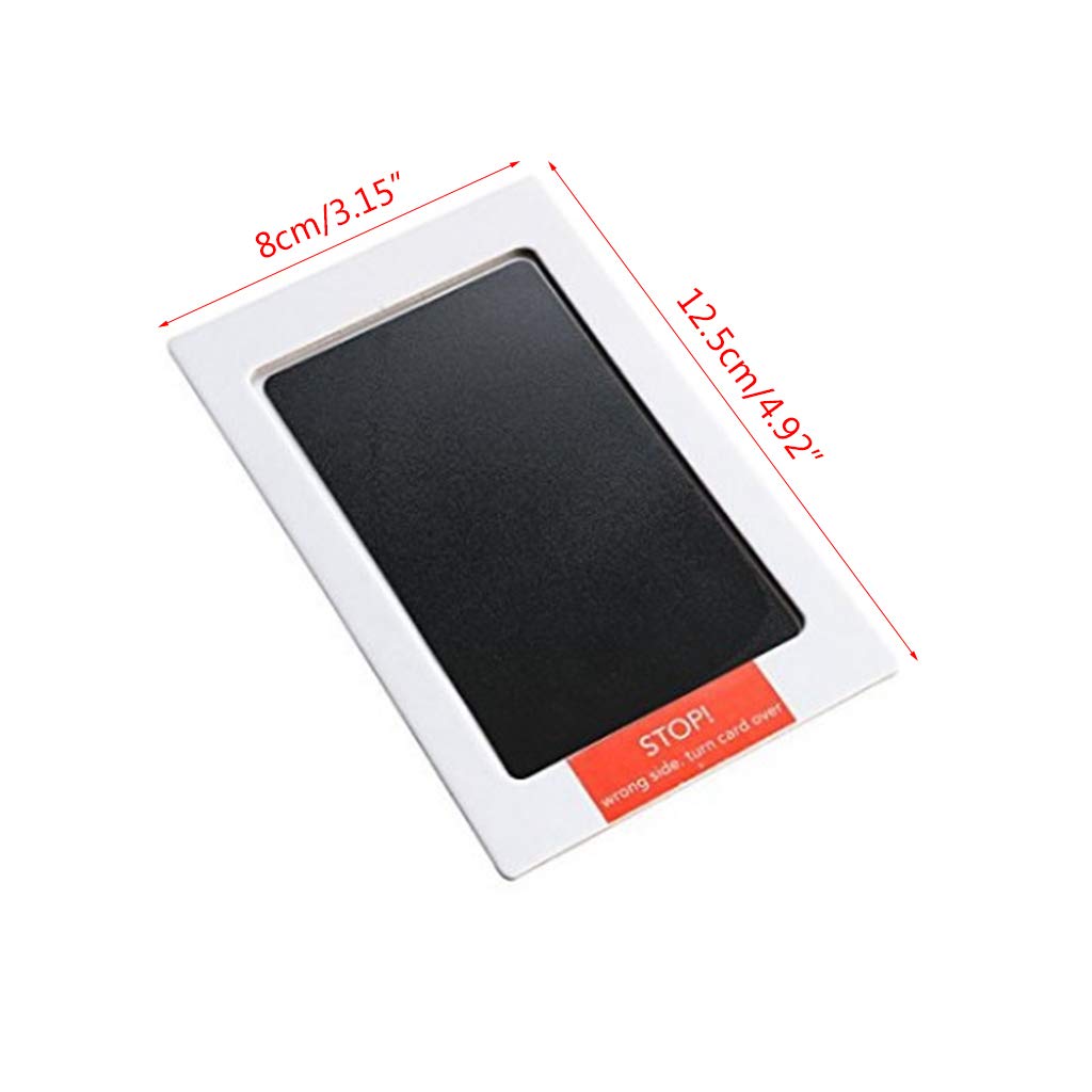 MLWSKERTY No Pet for Dog Paw Print Souvenir Memory Gifts Baby Handprint Footprint Pads Inkless Infant Hand Foot Stam