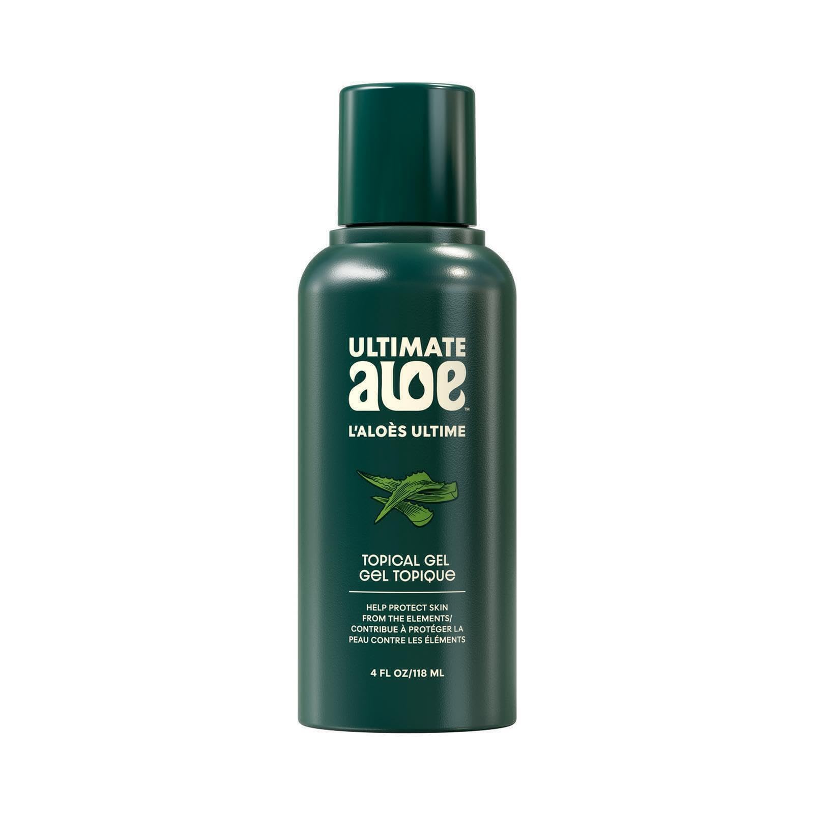 Ultimate Aloe Gel, Contains Enzymes, Amino Acids, Vitamins and Minerals, Relieves Sunburn, Relieves Dry Skin, Insect Bites, Irritations and Minor