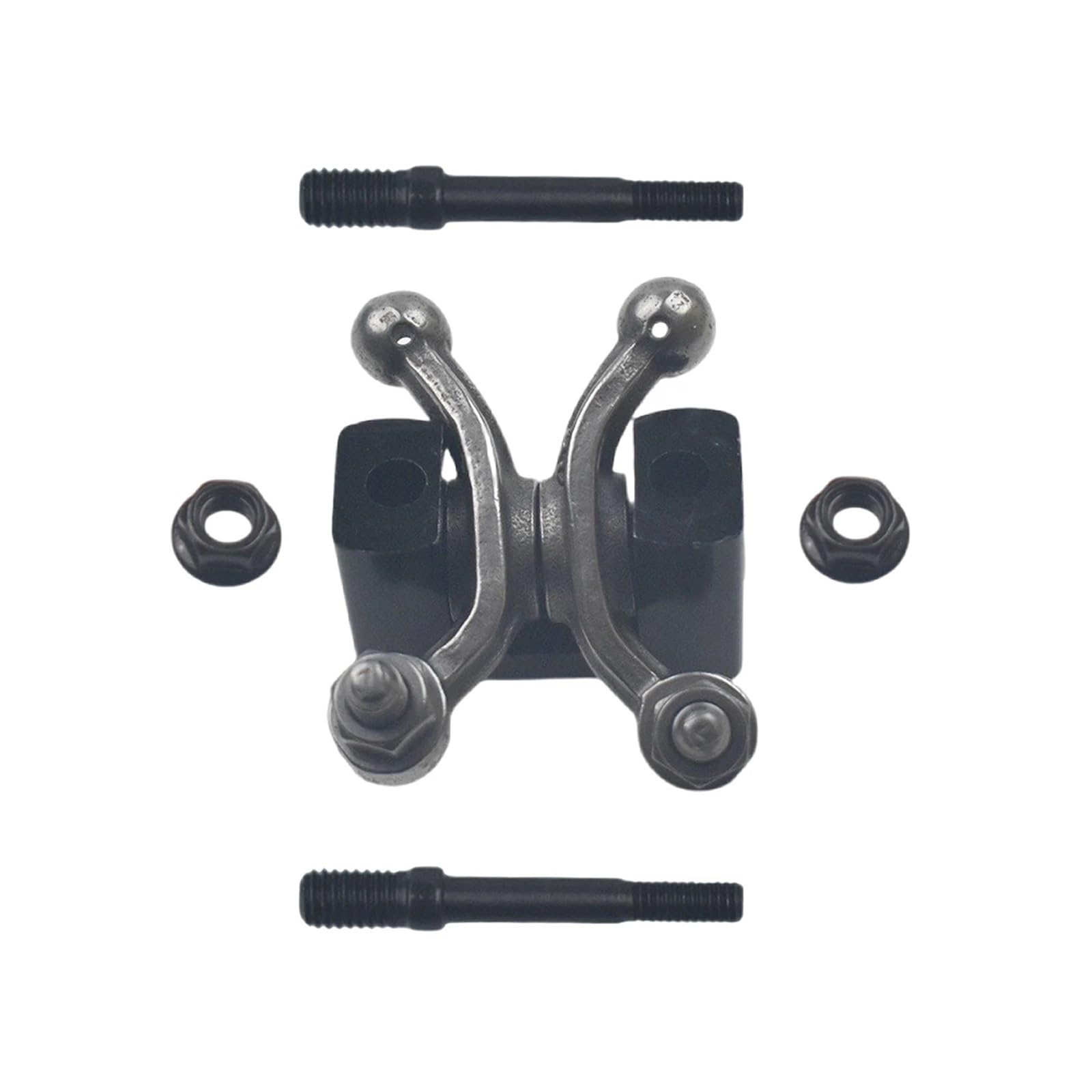 Schwarze 36-lb-Ventilfeder mit Acing-Schaft-Kipphebel-Set mit Stößelstangen-Kit for 212 cc