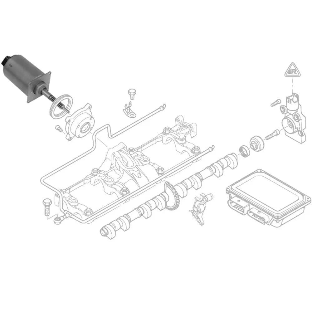 Silnik z przekładnią liniową E60 E61 E65 E70 Siłownik wału mimośrodowego 7506788 11377506788 7548389 9903596 07119903596 11377548389