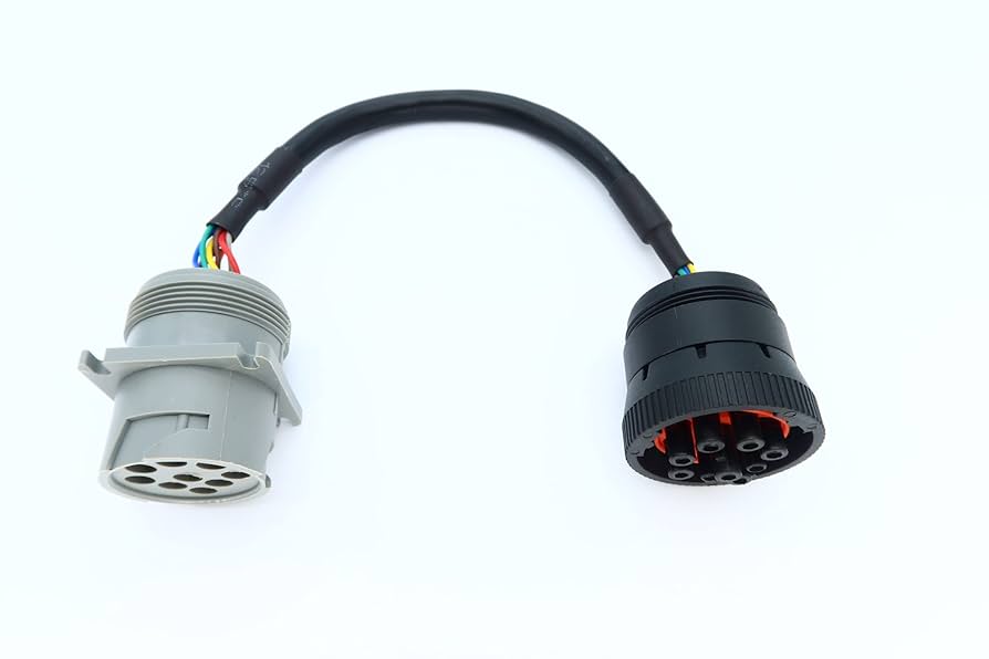 賈詡 他 MEIRIYFA Type 2 J1939 Pigtail Cable j1939 9Pin Female Open