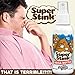 SUPER STINK (Mega Size 60ml) - Fart Spray - 'Insanely Strong' Extra Potent Stink - Fake Poop Smelling Prank Stuff - Smells Like Super 'Bad' Gas - Great Gag Gifts, Stocking Stuffers & Fun Party Favors