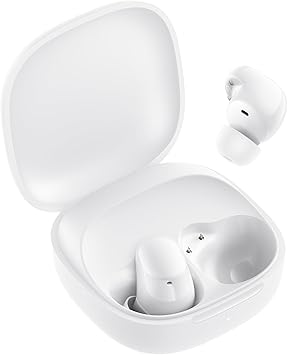 Xiaomi Redmi Buds 6 Play | 10mm Dynamic Driver | AI Noise Reduction | Up to 36-Hour Battery Life | Bluetooth 5.4 | Touch Control - Global Version - White